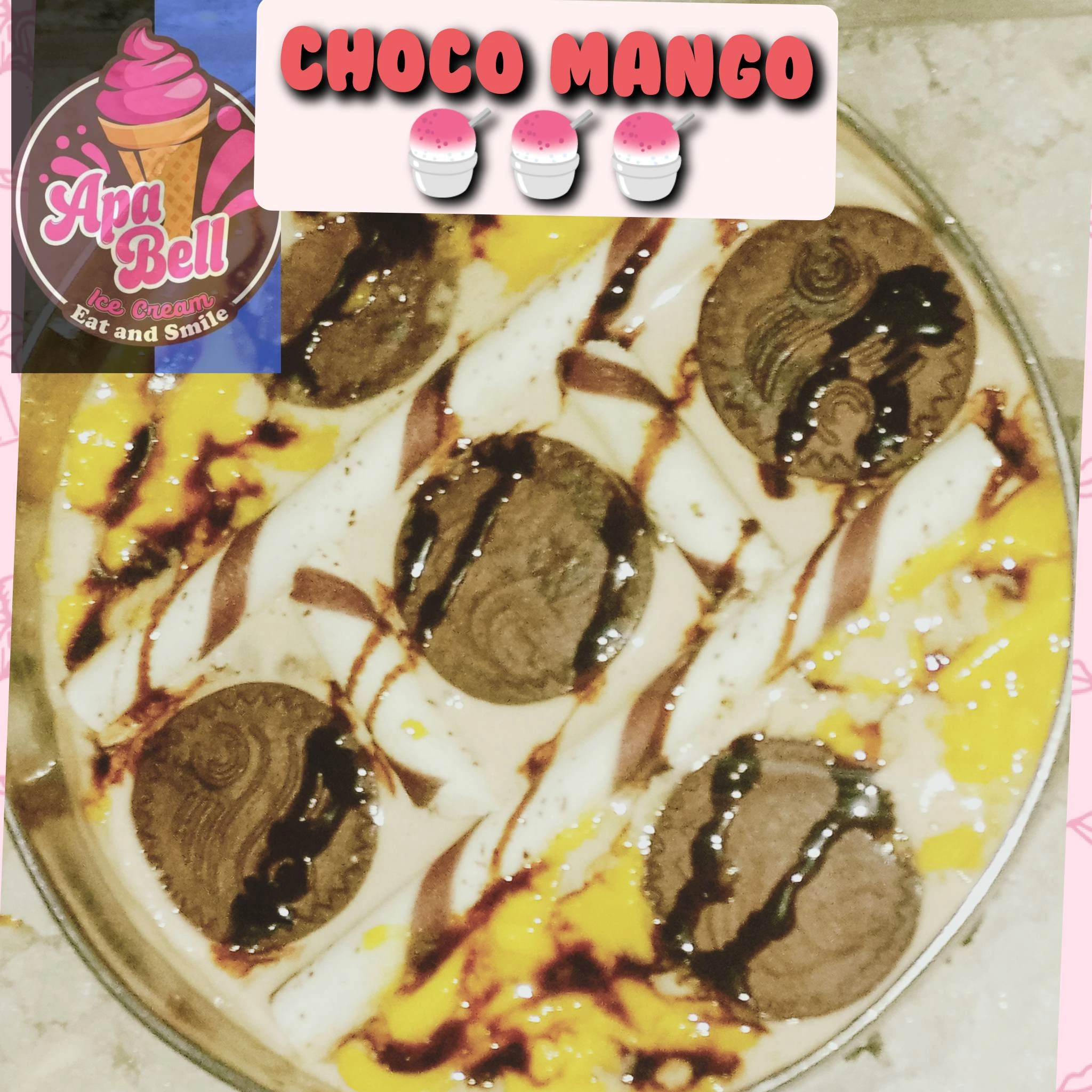 Choco Mango Ice Cream